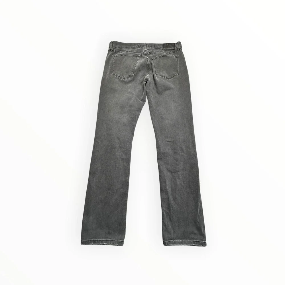 Express Jeans Pants Mens 33x32 Black Rocco Slim Fit Skinny Distressed‎ Ripped